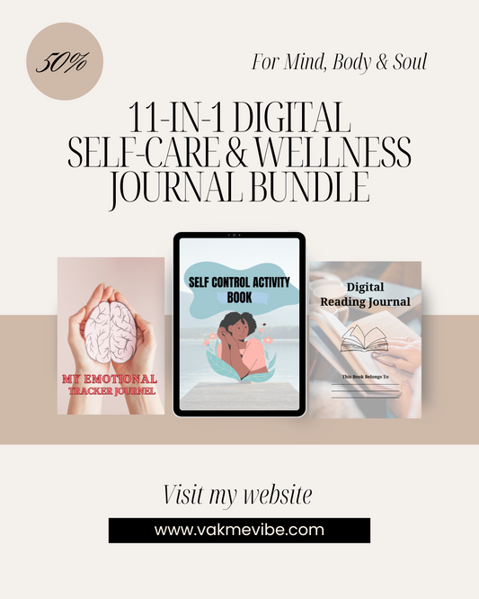 11-in-1 Self-Care & Mental Wellness Digital Bundle